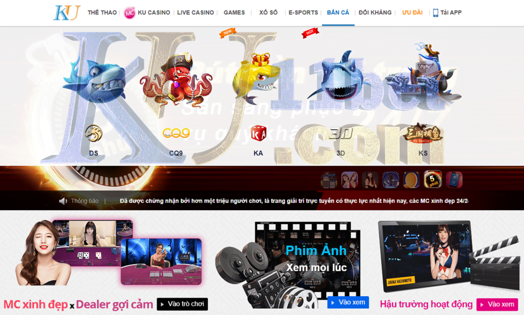 GAME SLOT KUBET ĐẶC SẮC
