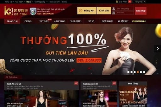 Nhà cái hàng đầu K8