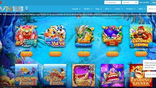 Bắn cá hấp dẫn và thú vị
