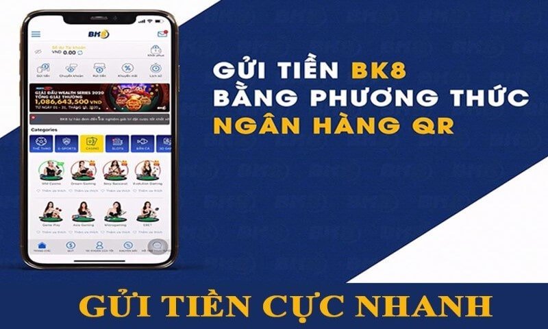 Thanh toán tại nhà cái BK8