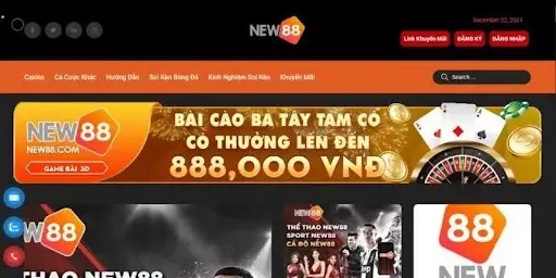 Chơi game tại New88 có phần thưởng hấp dẫn